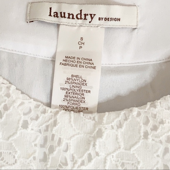 Laundry by Design Women's  White Eyelet Summer Dress! S/P - Picture 9 of 14